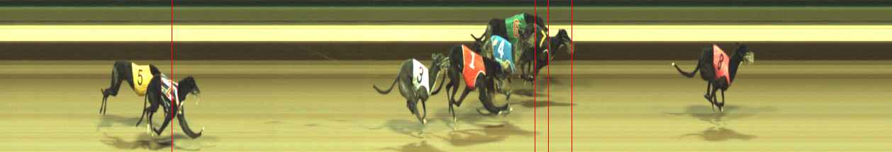 Photo finish for Warragul Race 12