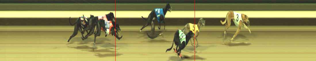 Photo finish for Warragul Race 4