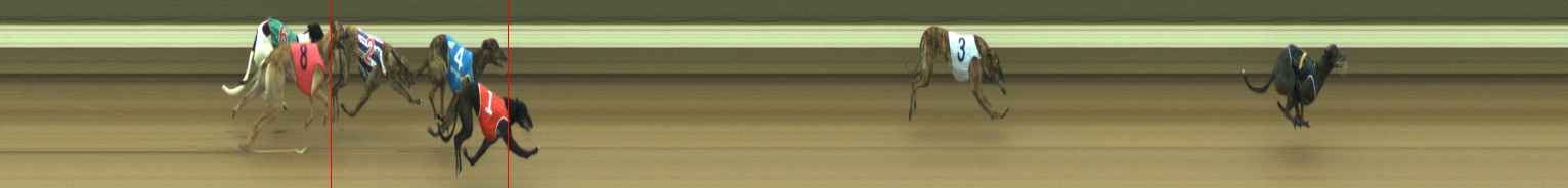 Photo finish for Warragul Race 3