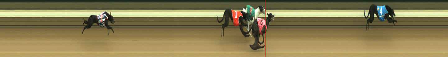 Photo finish for Warragul Race 2