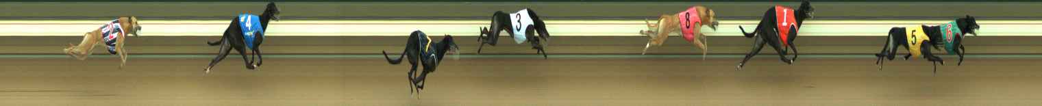 Photo finish for Warragul Race 3