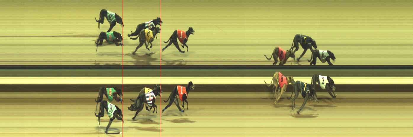 Photo finish for Warragul Race 11