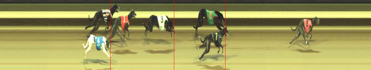 Photo finish for Warragul Race 7