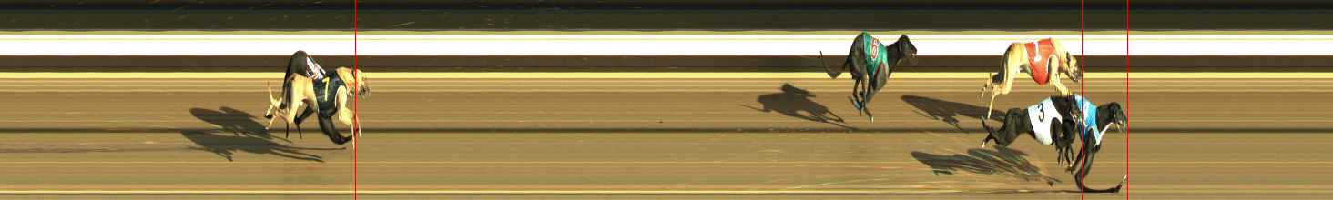 Photo finish for Warragul Race 3
