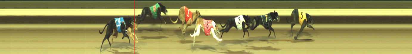 Photo finish for Warragul Race 6