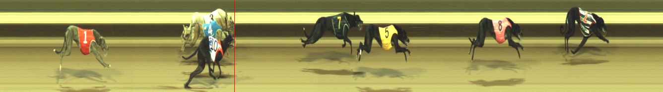 Photo finish for Warragul Race 7