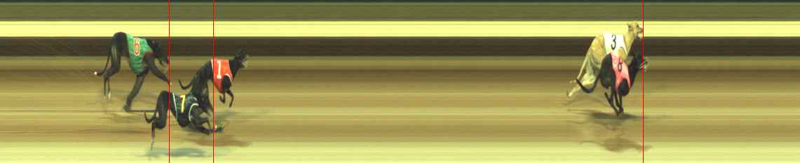 Photo finish for Warragul Race 4