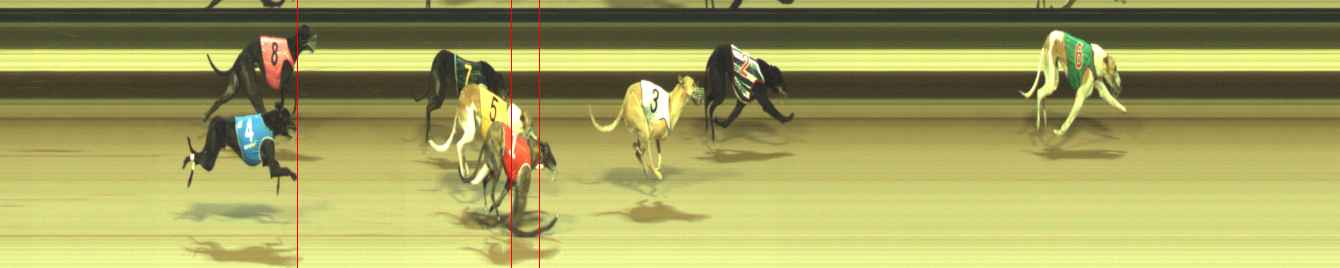 Photo finish for Warragul Race 6