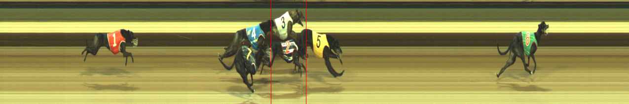 Photo finish for Warragul Race 6