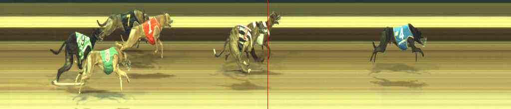 Photo finish for Warragul Race 7