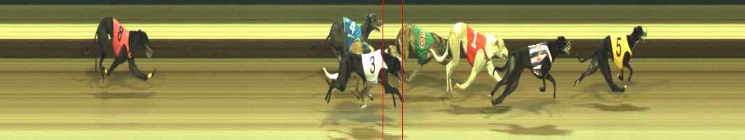 Photo finish for Warragul Race 9