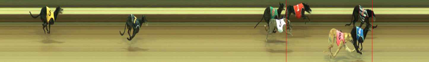 Photo finish for Warragul Race 4