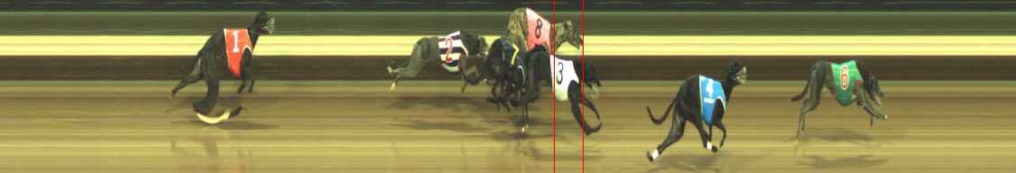 Photo finish for Warragul Race 7