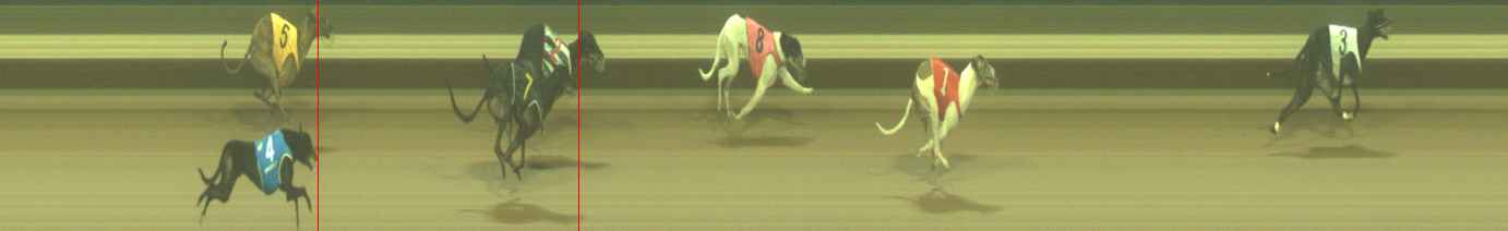 Photo finish for Warragul Race 10