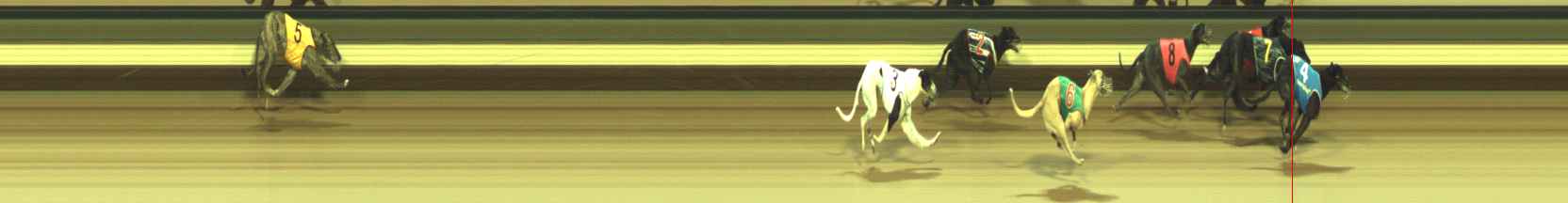 Photo finish for Warragul Race 2