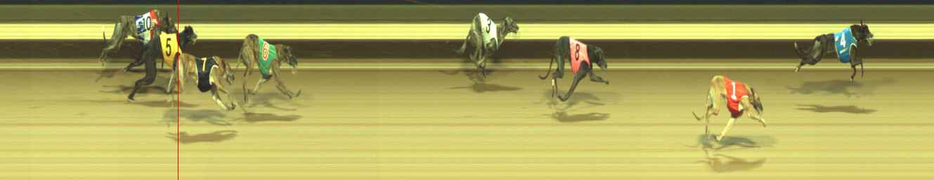 Photo finish for Warragul Race 10