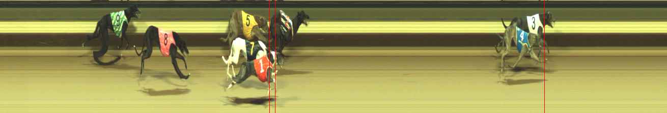 Photo finish for Warragul Race 6