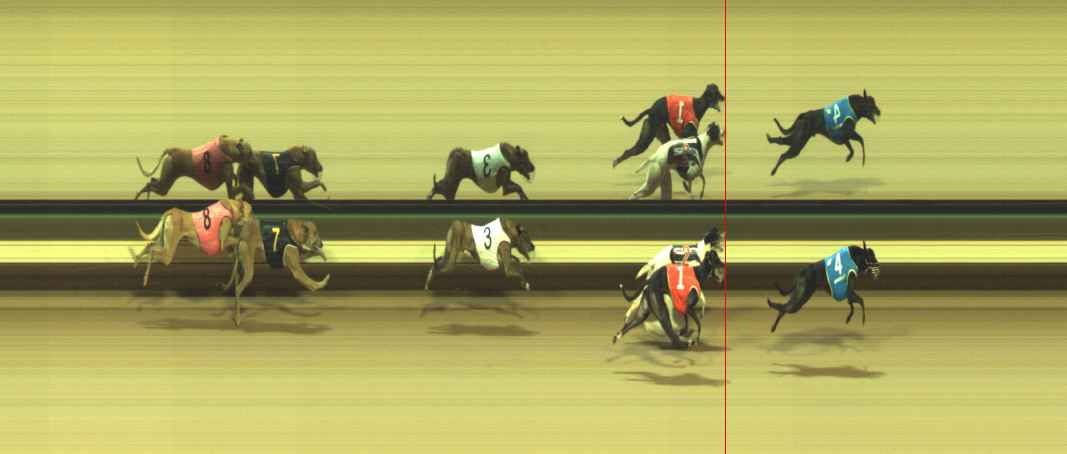 Photo finish for Warragul Race 9