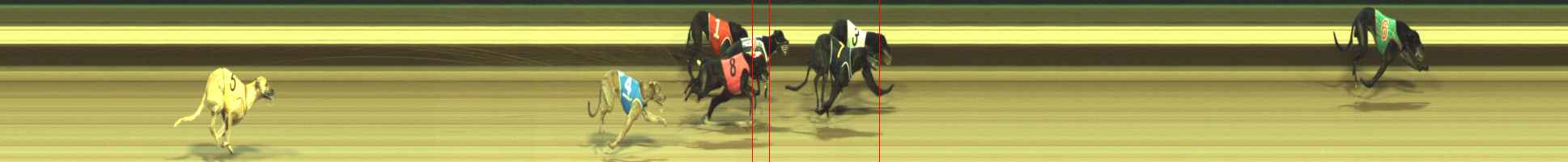 Photo finish for Warragul Race 9