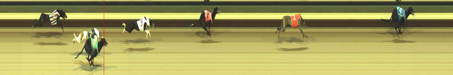 Photo finish for Warragul Race 3