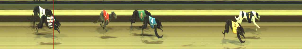Photo finish for Warragul Race 9
