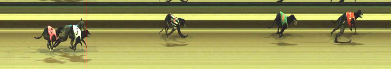 Photo finish for Warragul Race 9