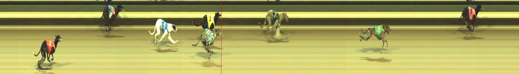 Photo finish for Warragul Race 10