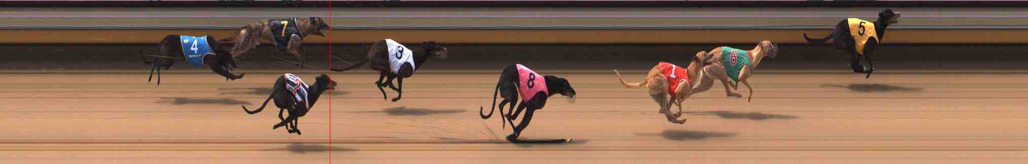 Race result finish photo