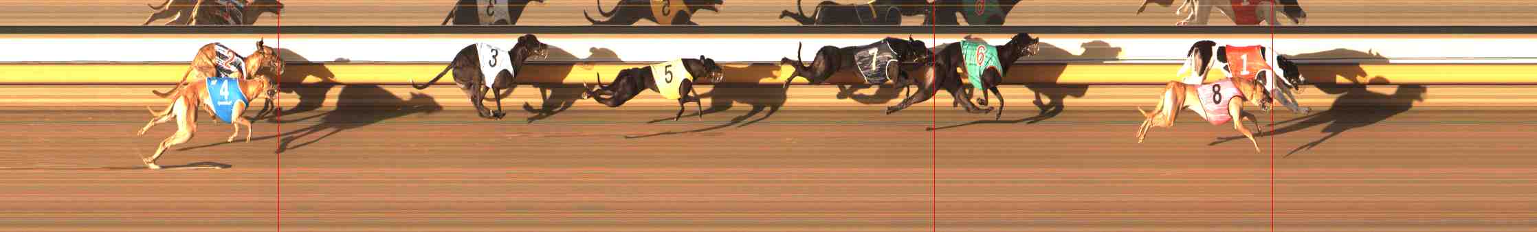 Race result finish photo