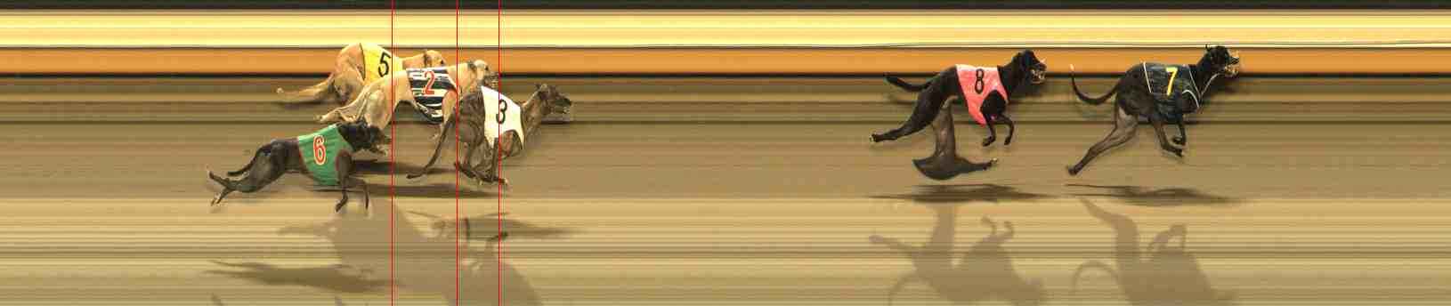 Race result finish photo