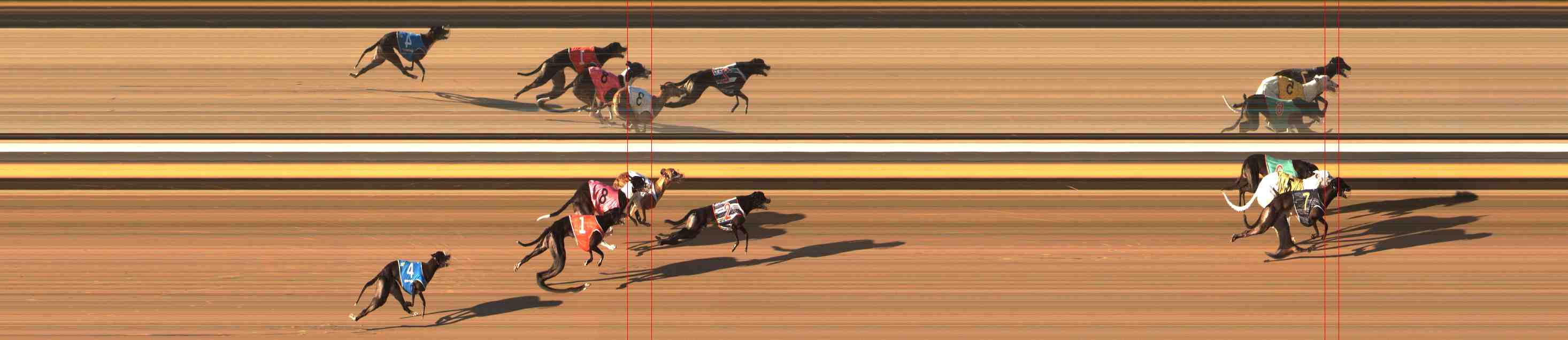 Race result finish photo