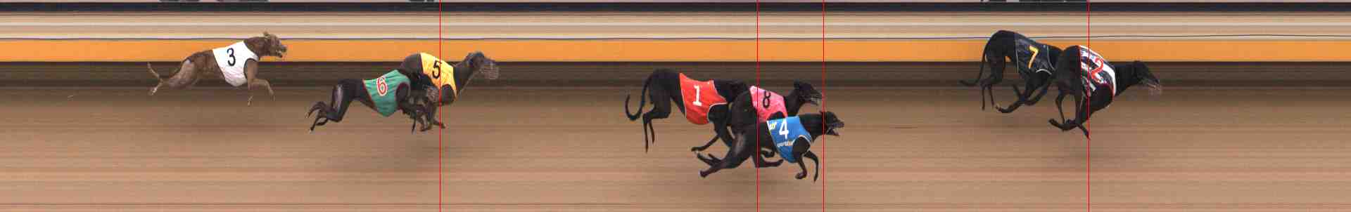 Race result finish photo