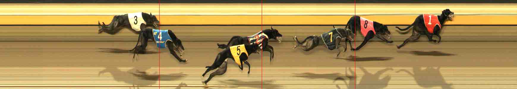 Race result finish photo