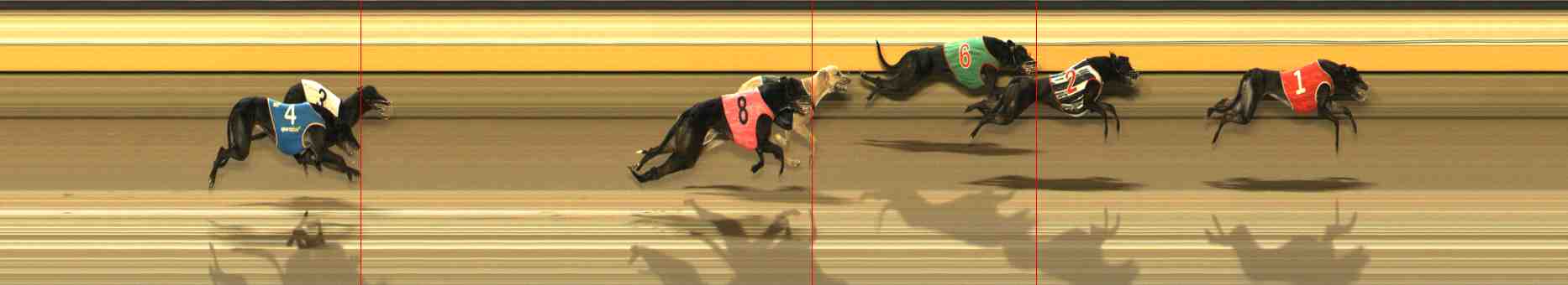Race result finish photo