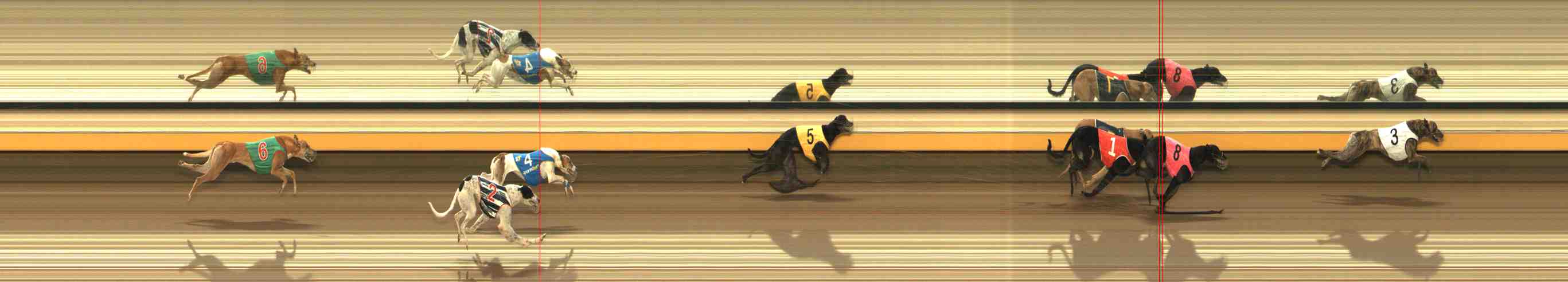 Race result finish photo