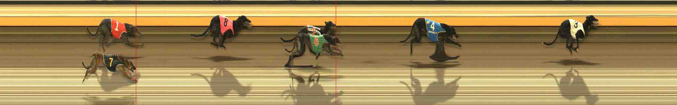 Race result finish photo