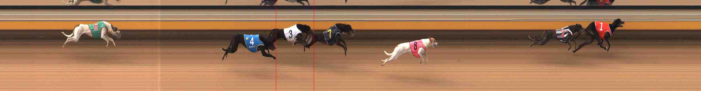 Race result finish photo