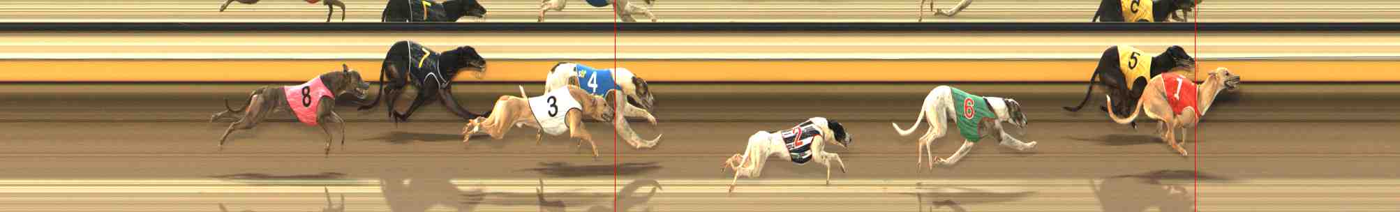 Race result finish photo