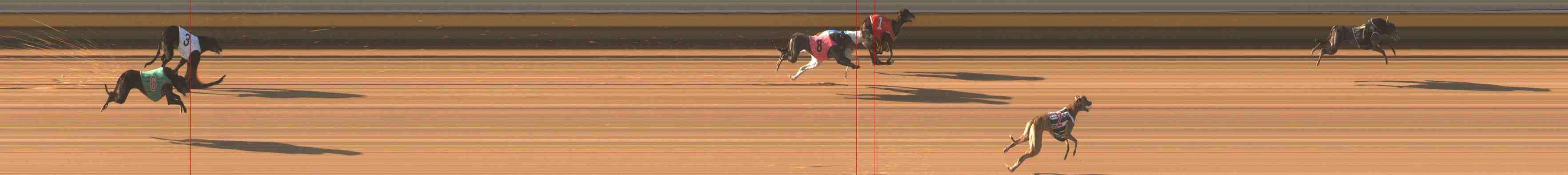 Race result finish photo