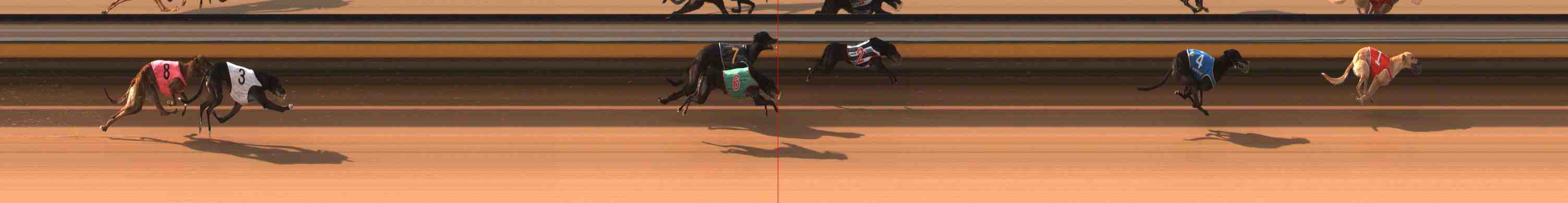 Race result finish photo