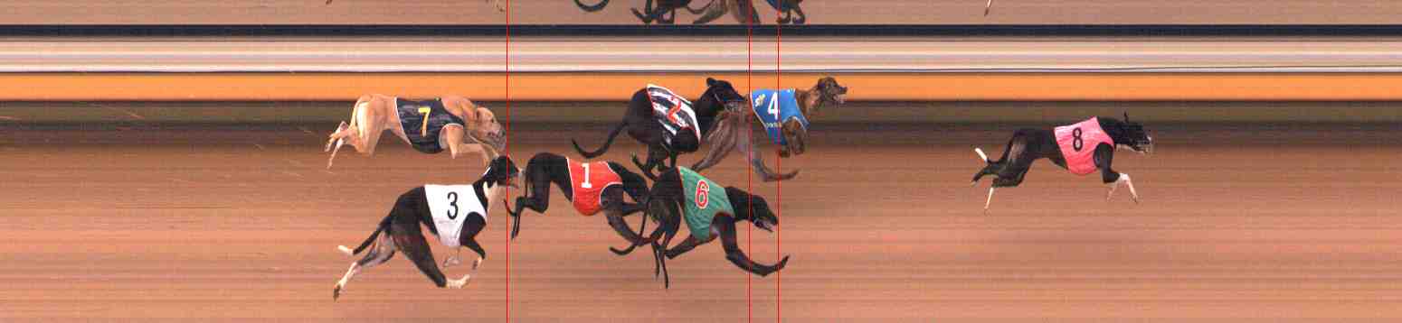 Race result finish photo