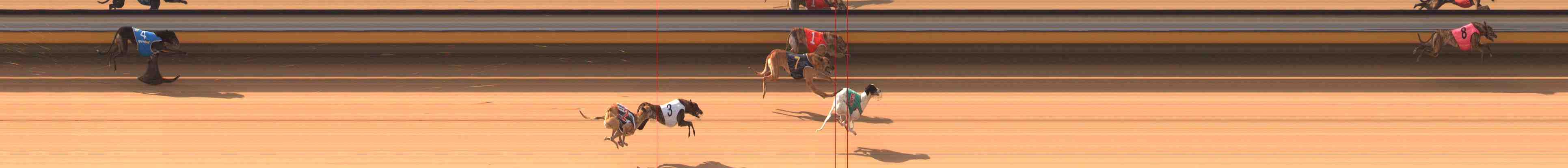Race result finish photo