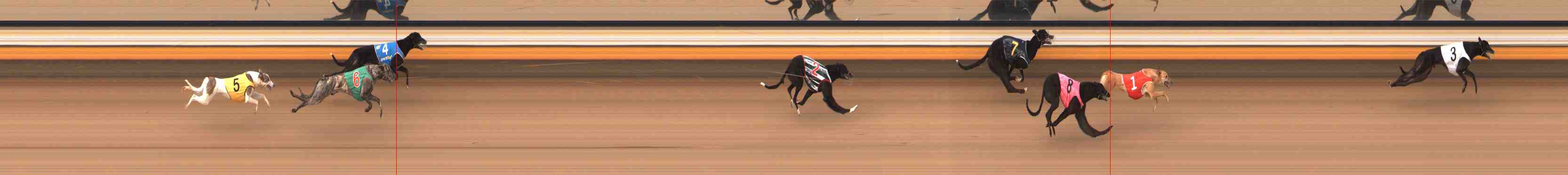 Race result finish photo