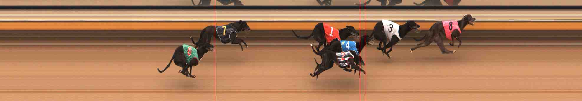 Race result finish photo