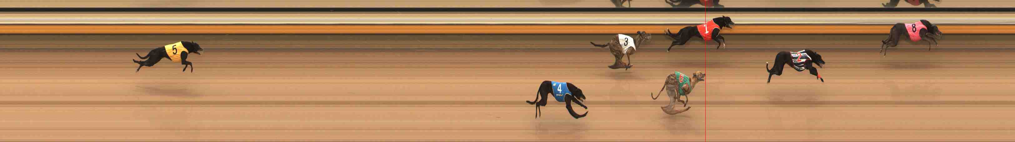 Race result finish photo