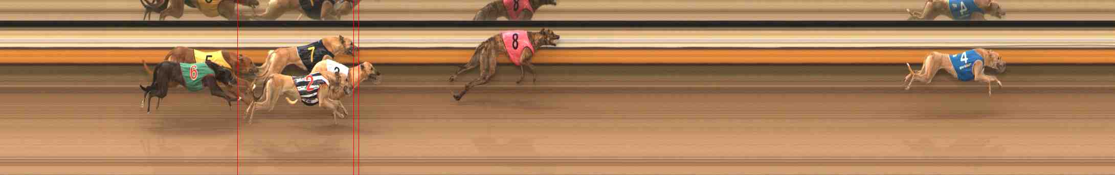 Race result finish photo