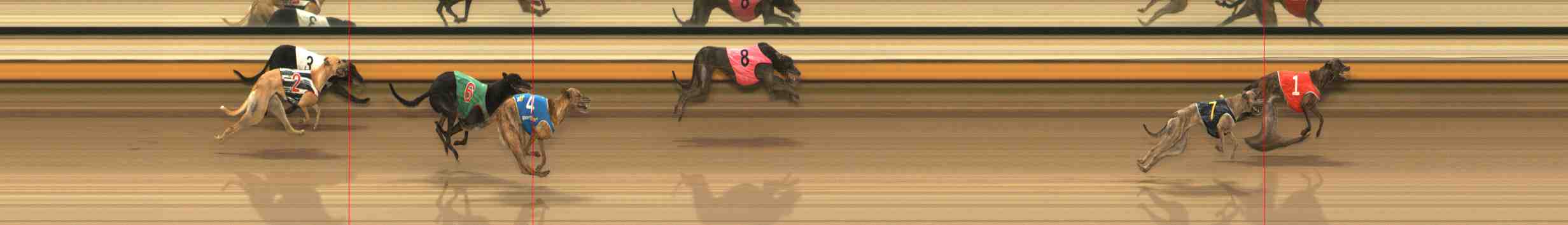 Race result finish photo