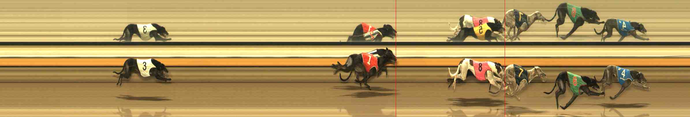 Race result finish photo