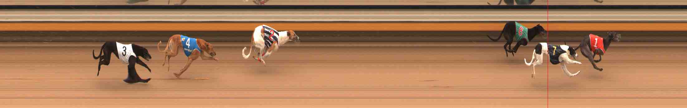 Race result finish photo