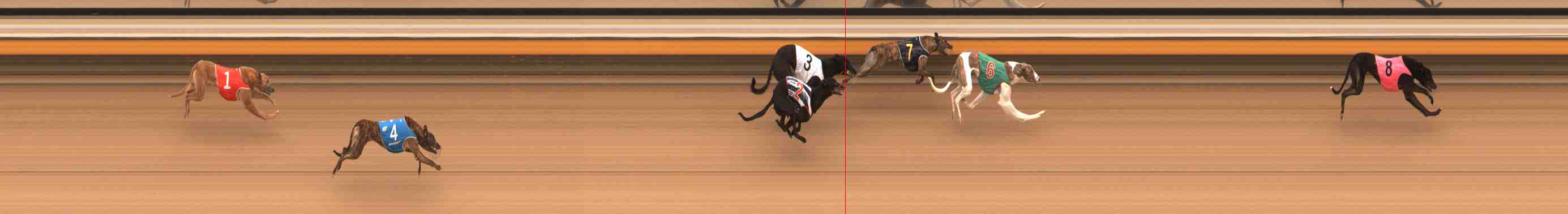 Race result finish photo